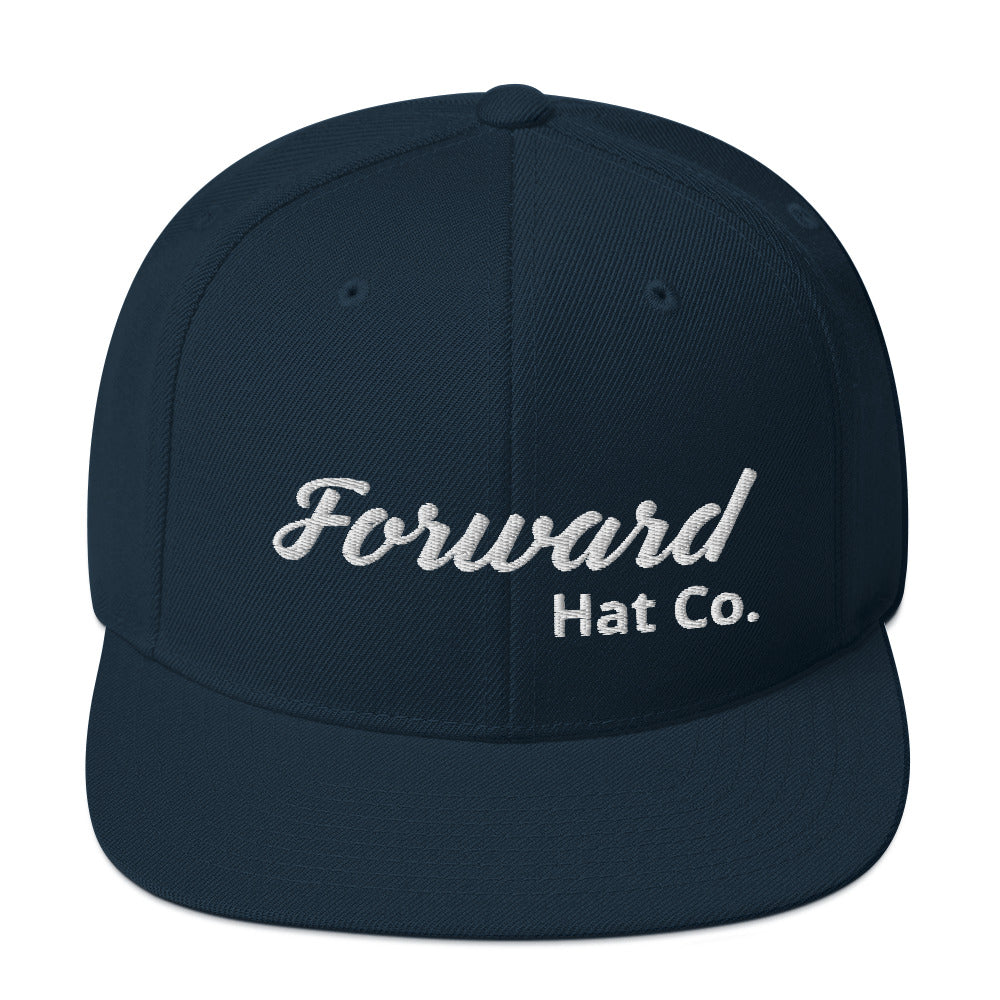 Snapback - Signature in 3D puff embroidery- Navy