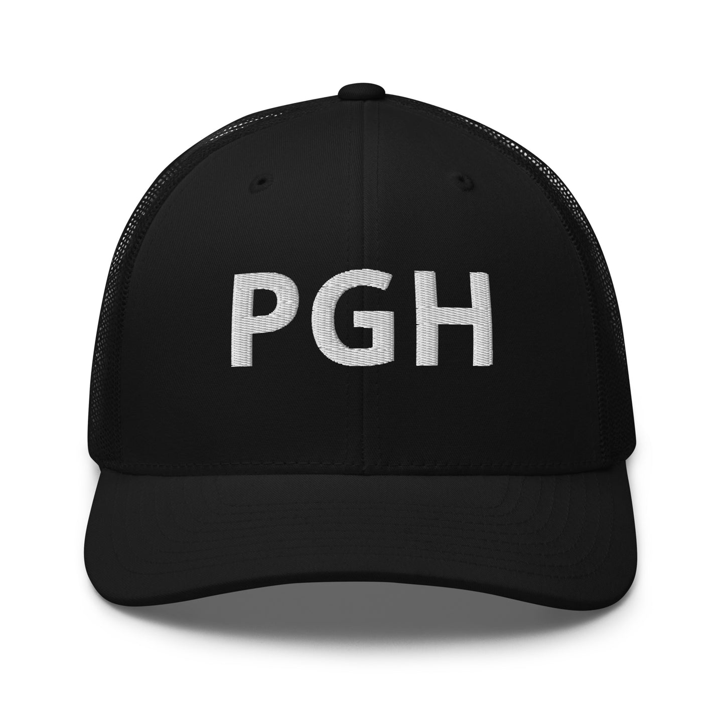 PGH Trucker Hat - White Font - Multiple Colors