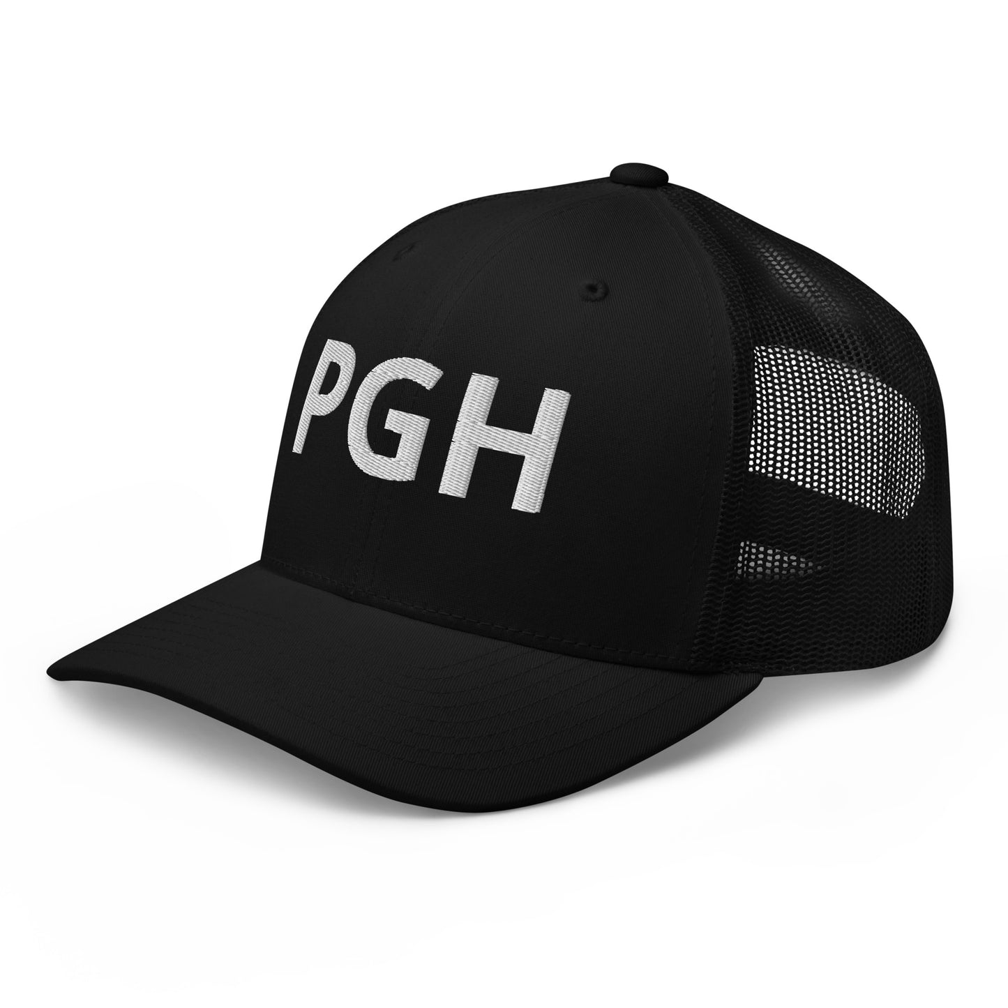 PGH Trucker Hat - White Font - Multiple Colors