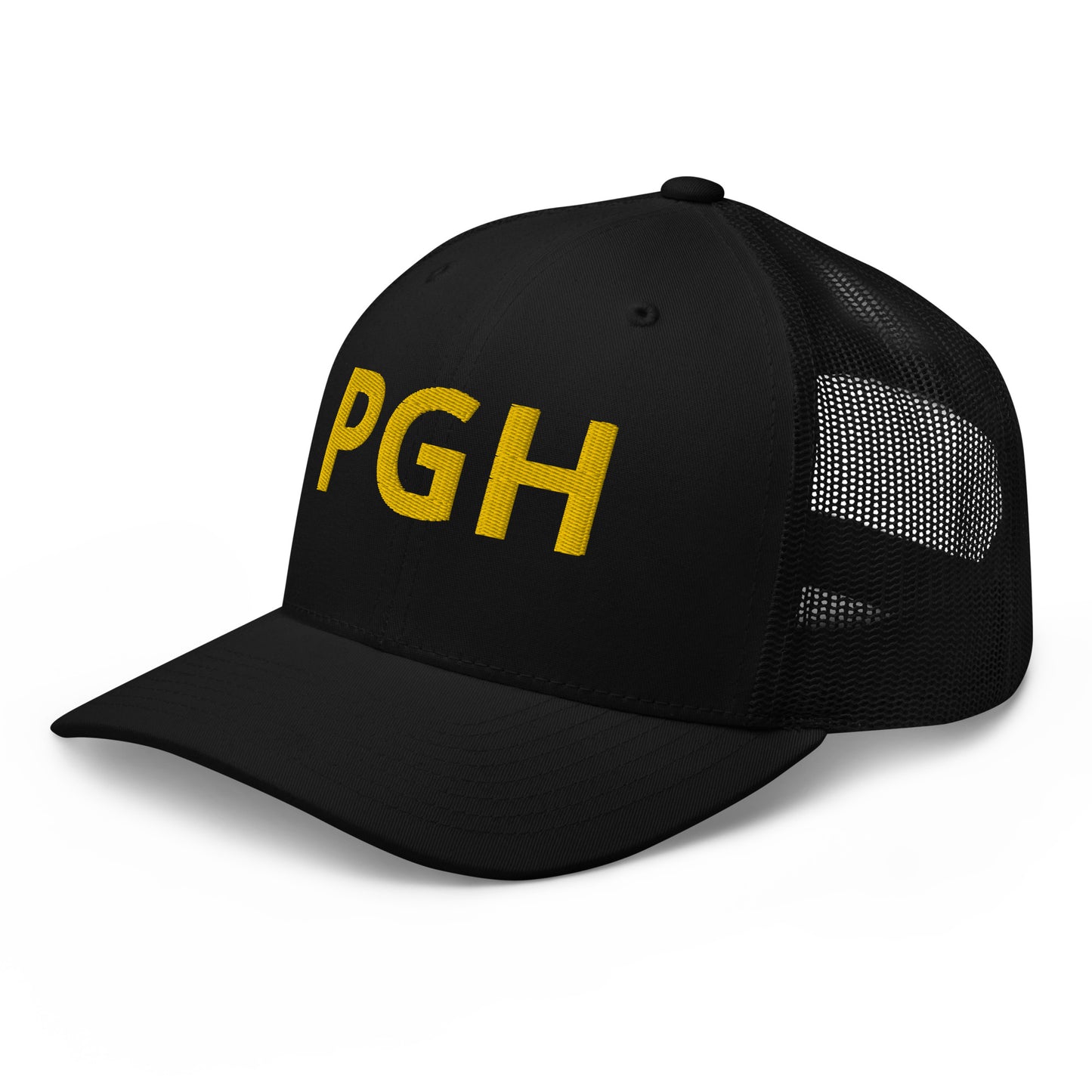 PGH Trucker Hat - Yellow Font - Multiple Colors