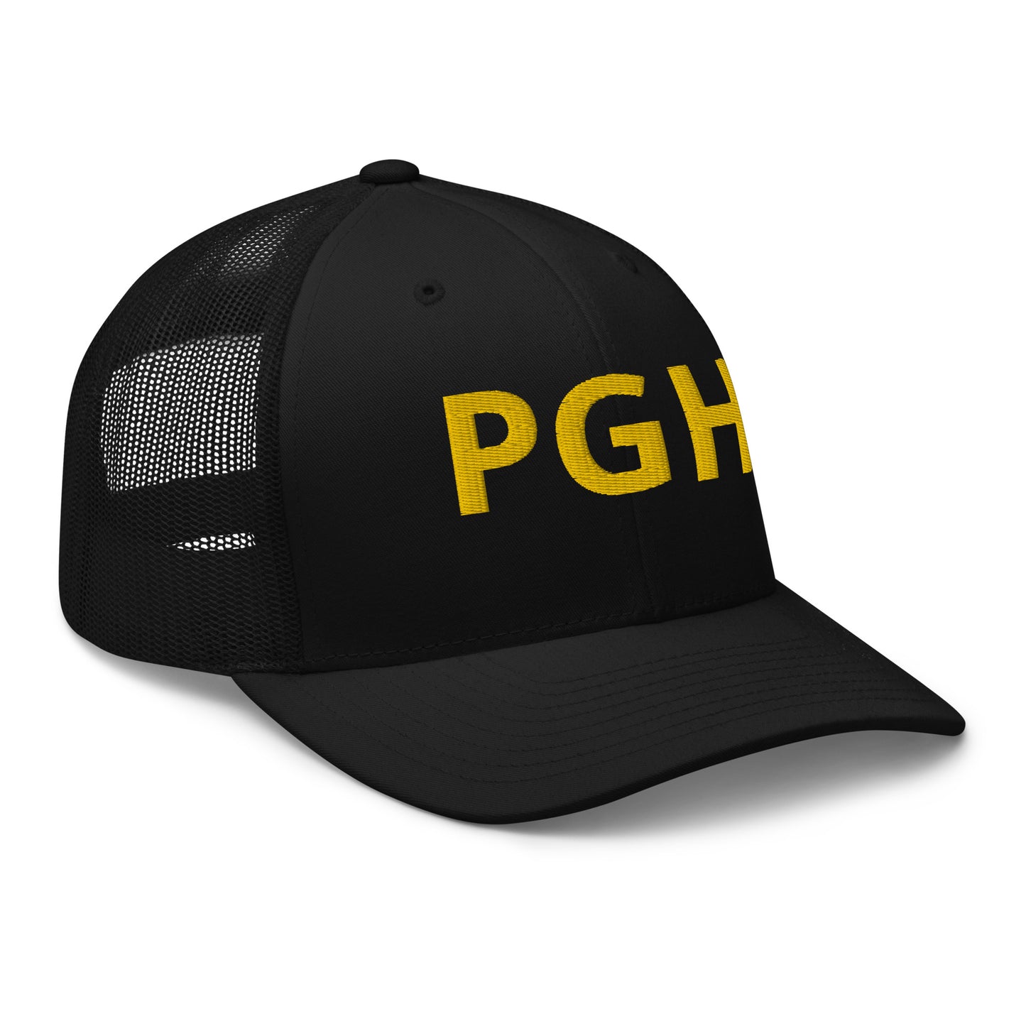 PGH Trucker Hat - Yellow Font - Multiple Colors