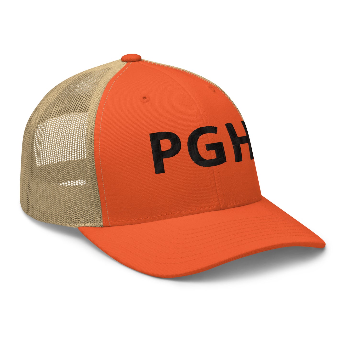PGH Trucker Hat - Black Font - Multiple Colors