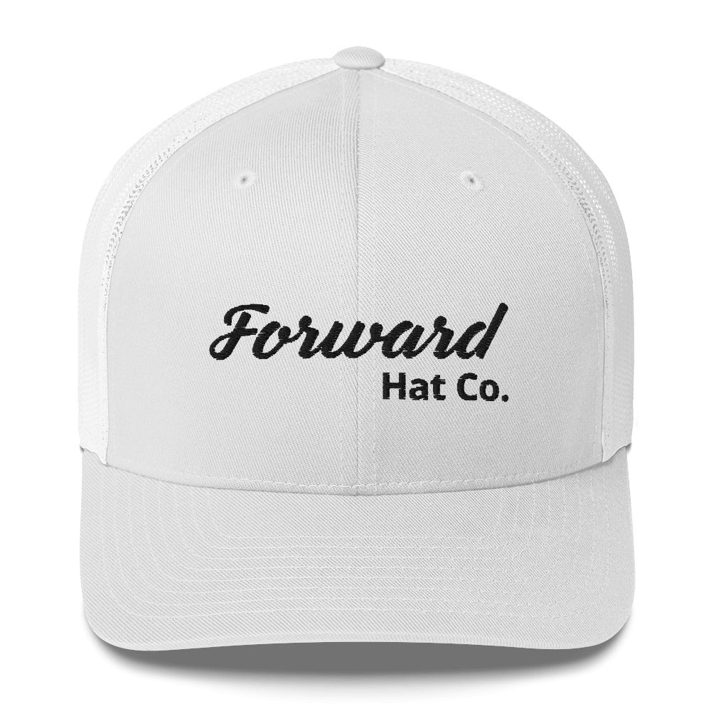 Trucker - Signature - White