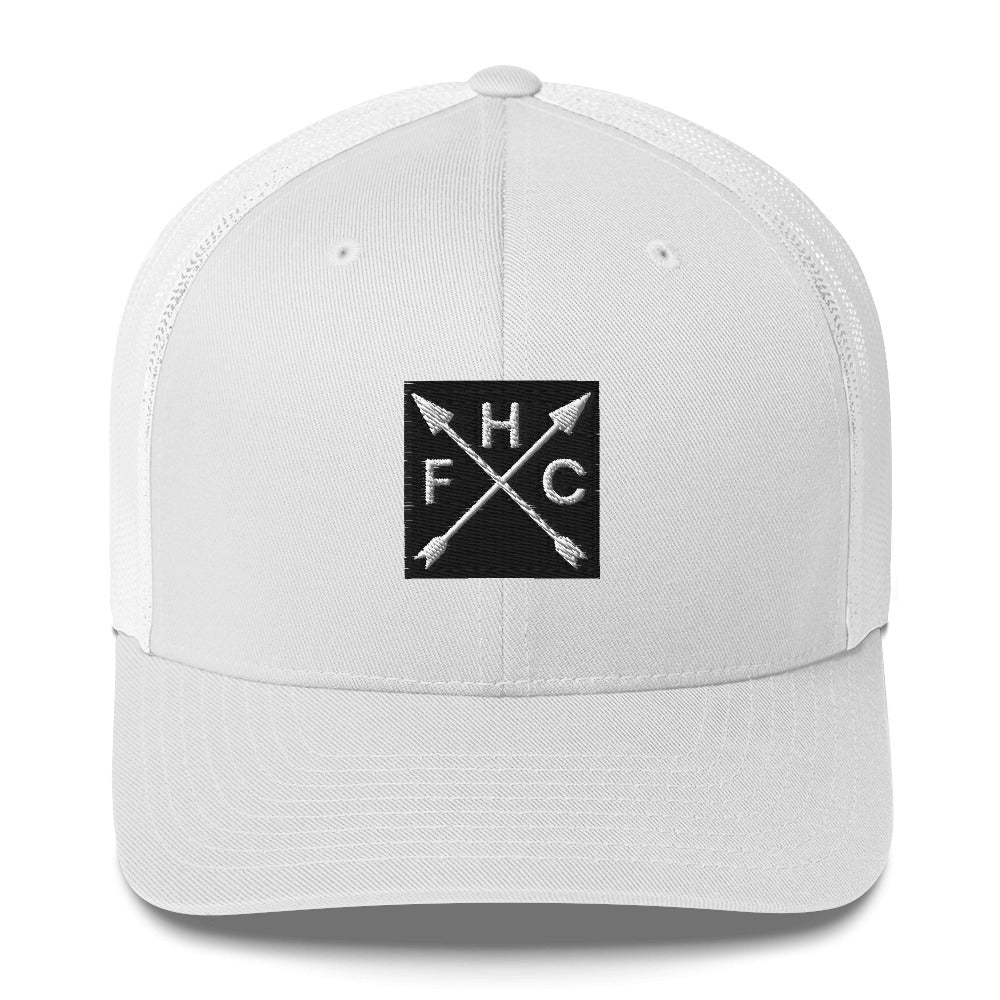 Trucker - FHC - White (black logo)