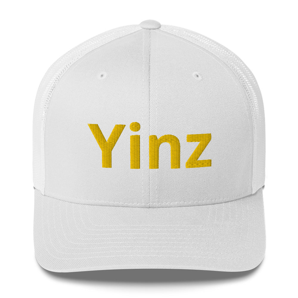 Yinz Trucker Hat - Yellow Font