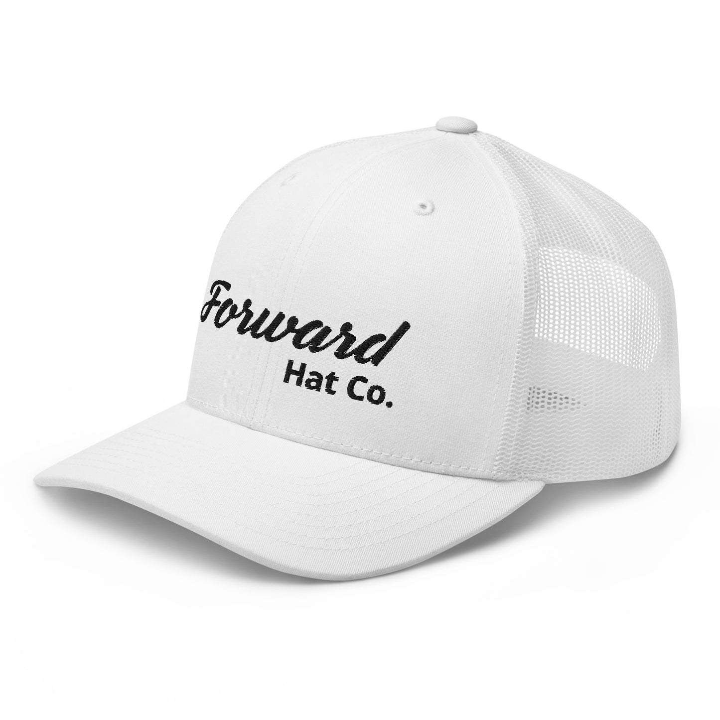 Trucker - Signature - White