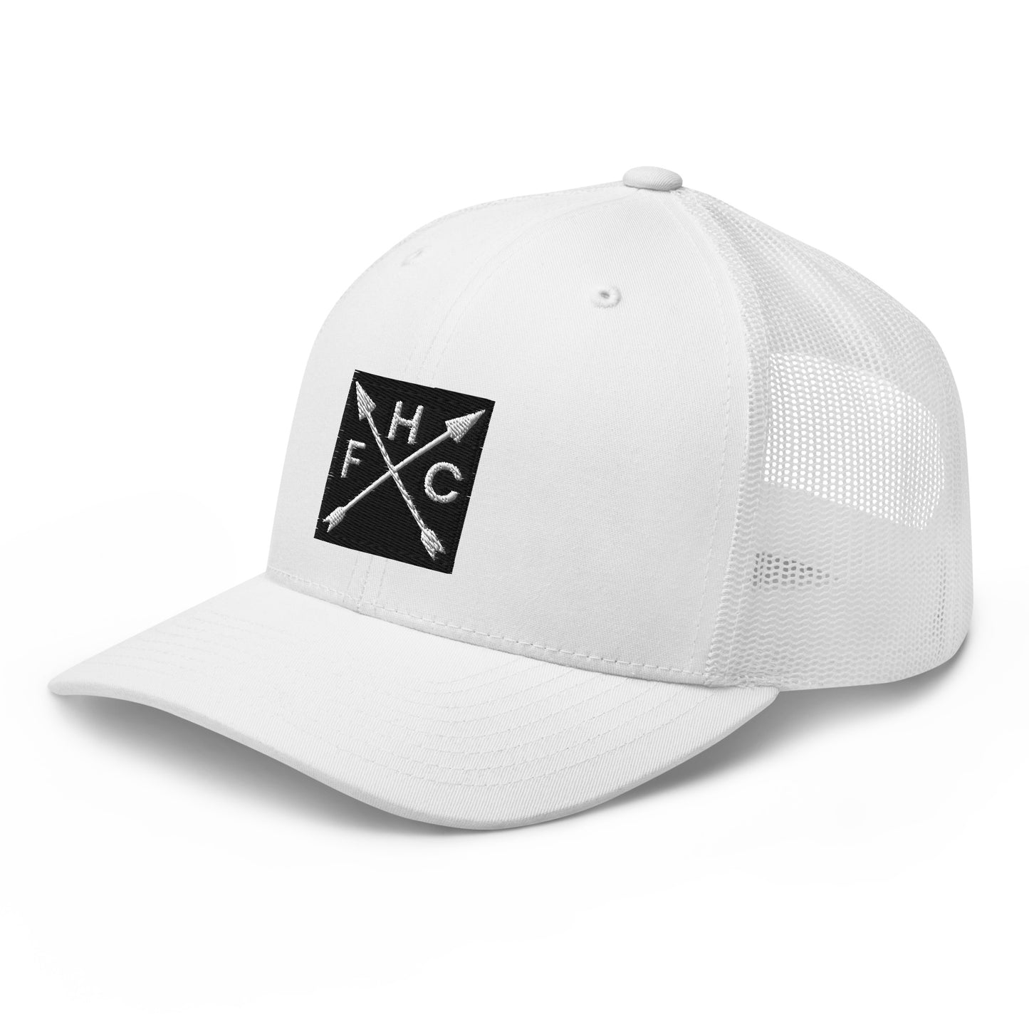 Trucker - FHC - White (black logo)