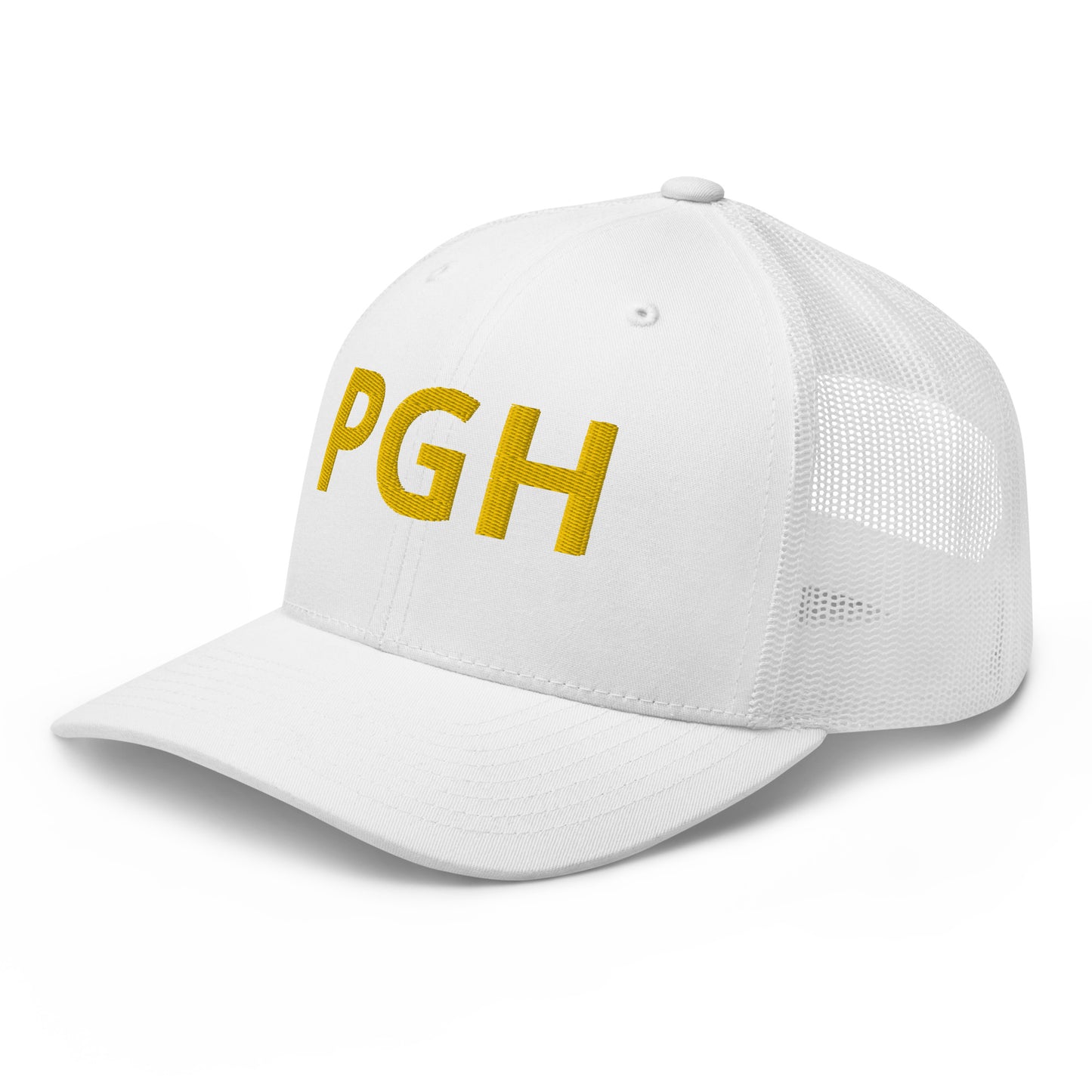 PGH Trucker Hat - Yellow Font - Multiple Colors