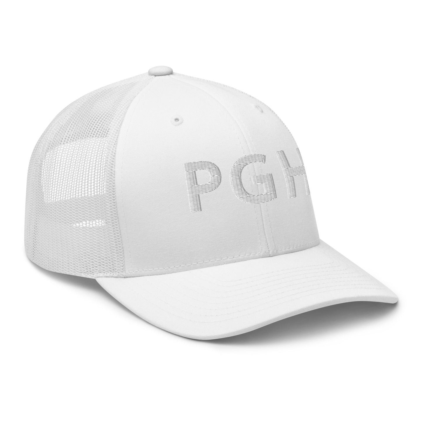 PGH Trucker Hat - White Font - Multiple Colors