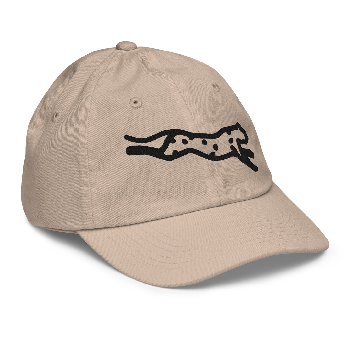 Kids Cheetah Hat - Black Logo - 6 Colors