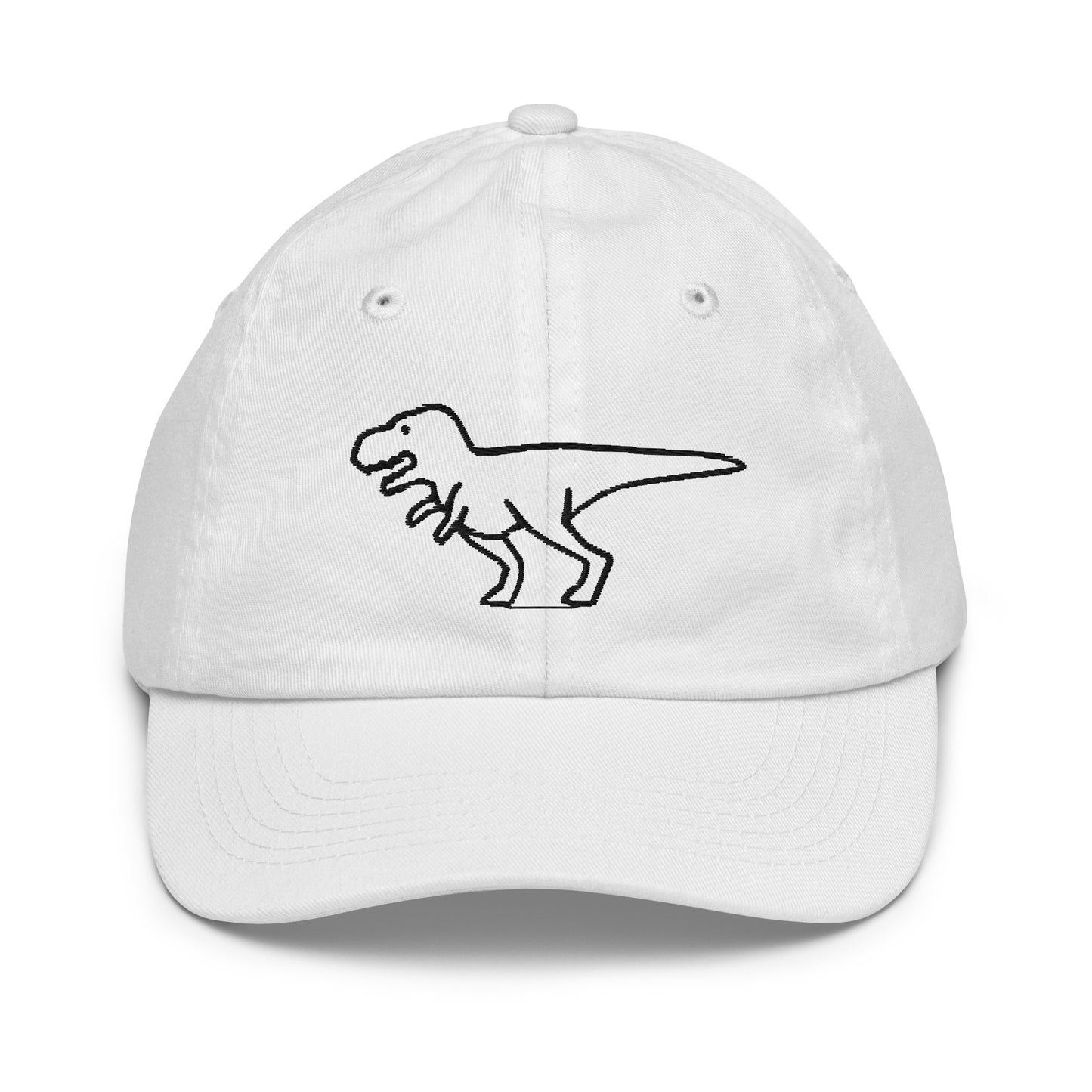 Kids Dino Hat - Black Logo - 6 Colors
