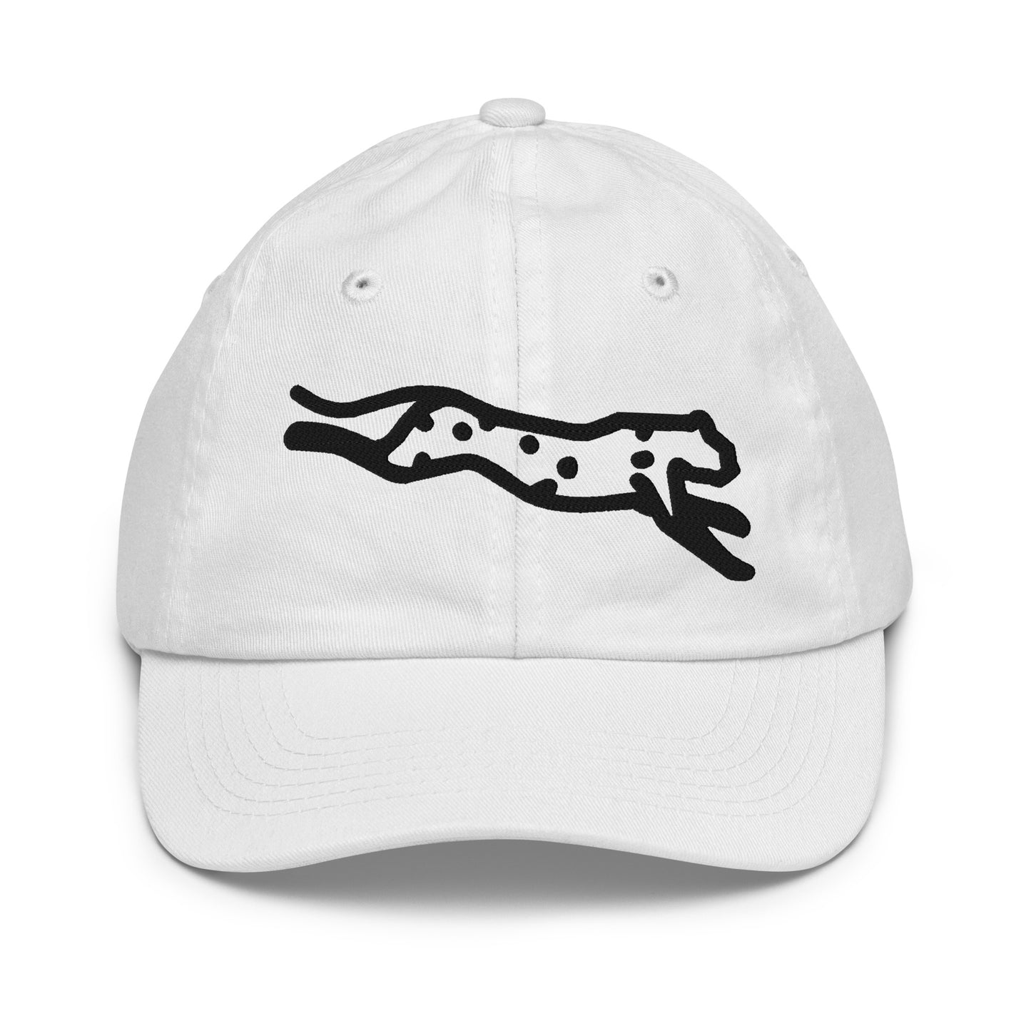 Kids Cheetah Hat - Black Logo - 6 Colors