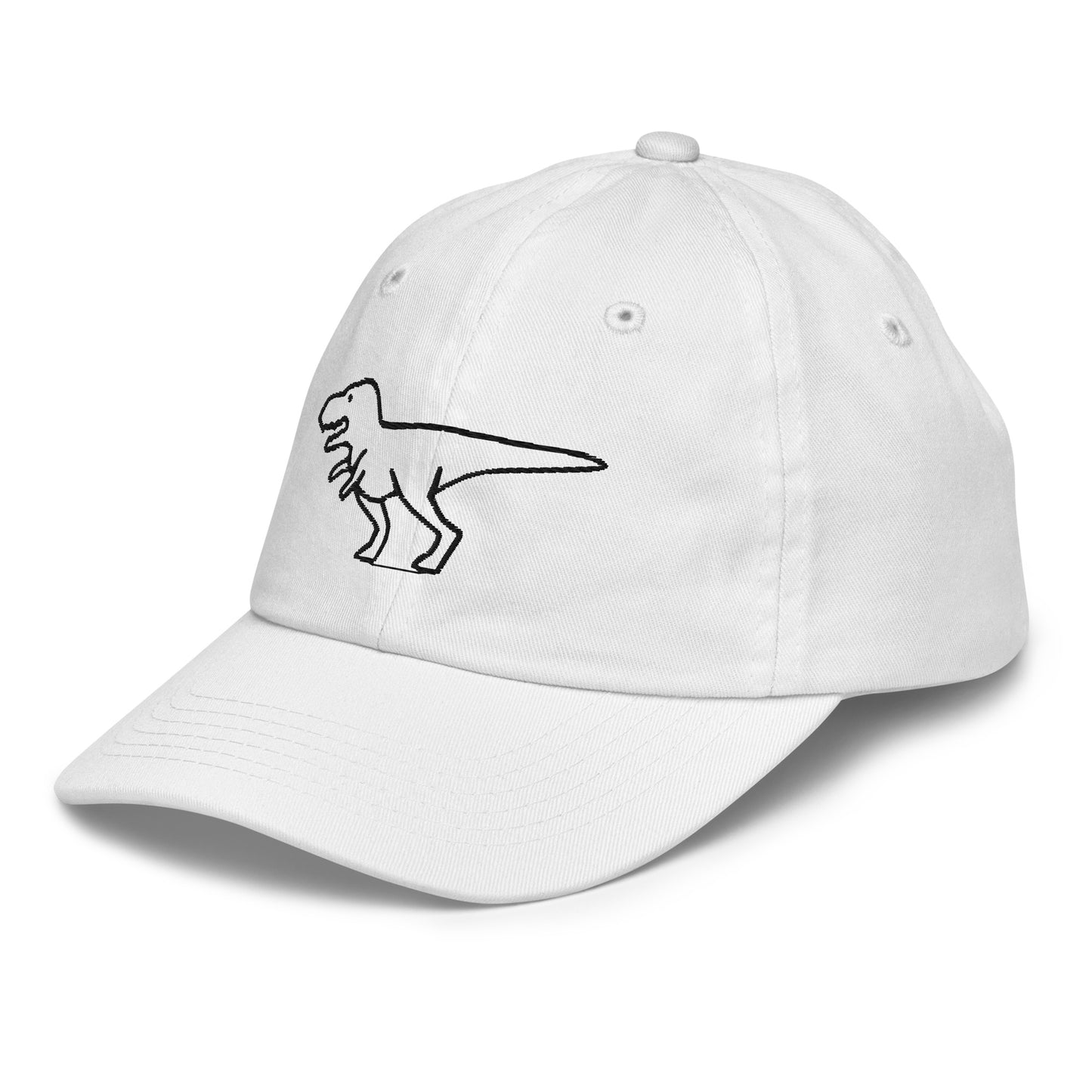 Kids Dino Hat - Black Logo - 6 Colors